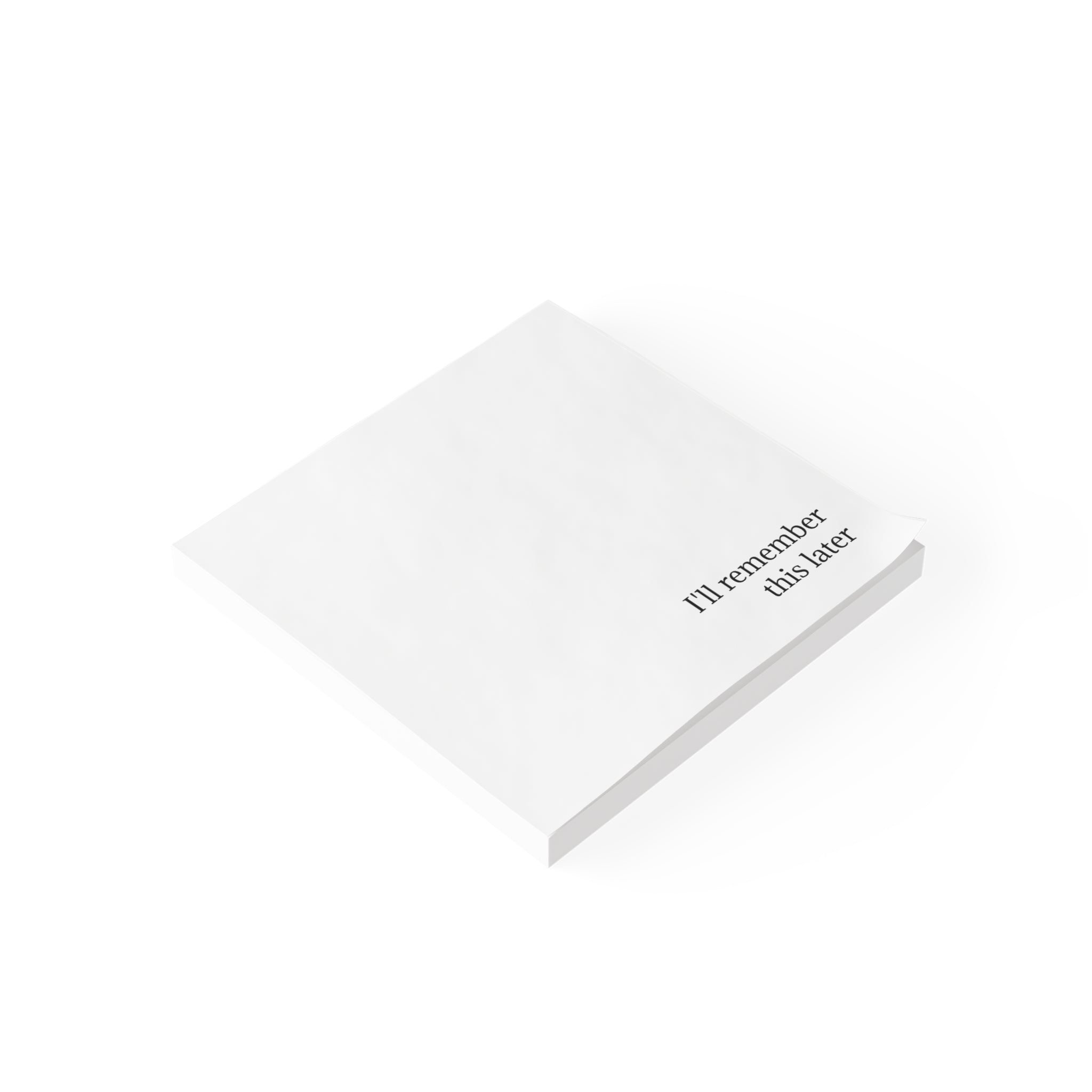 Little Notes | I'll Remember This Later | YTBF