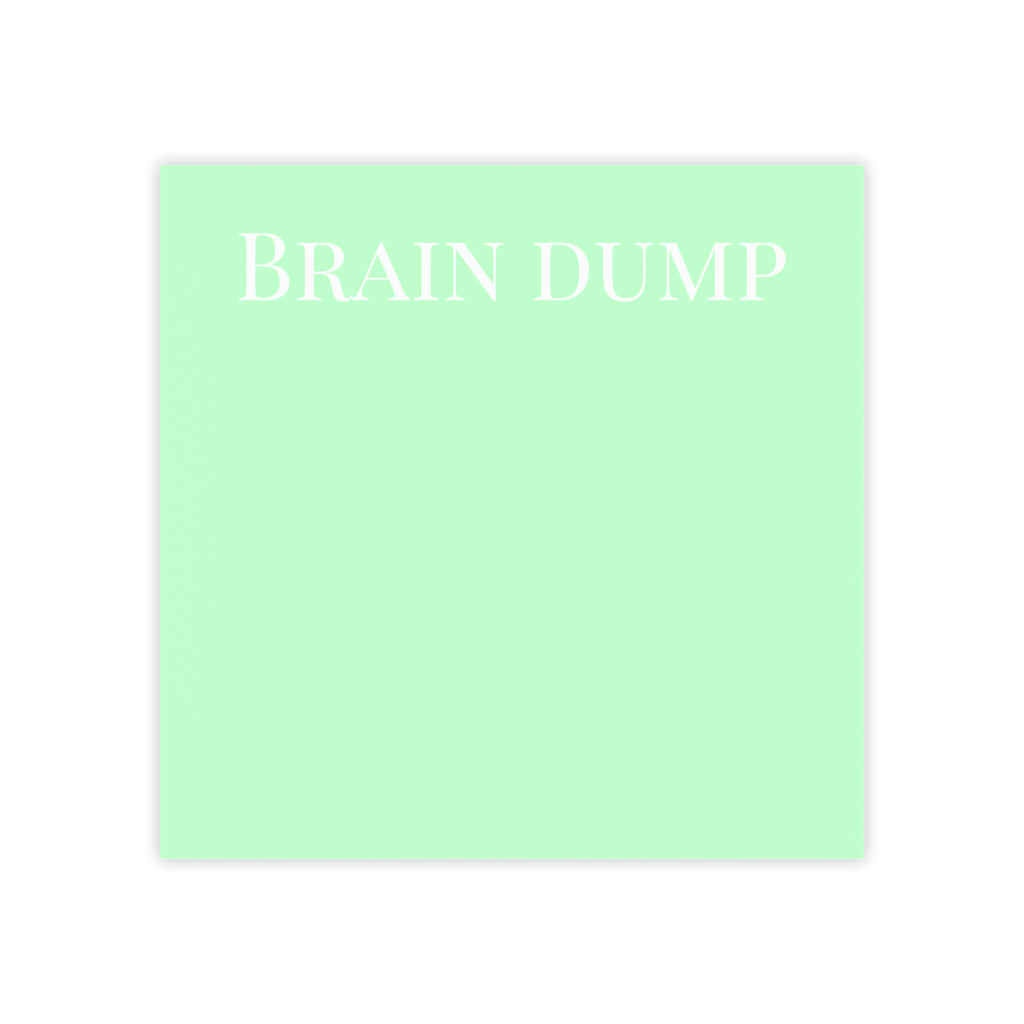 Little Notes | Brain Dump | YTBF