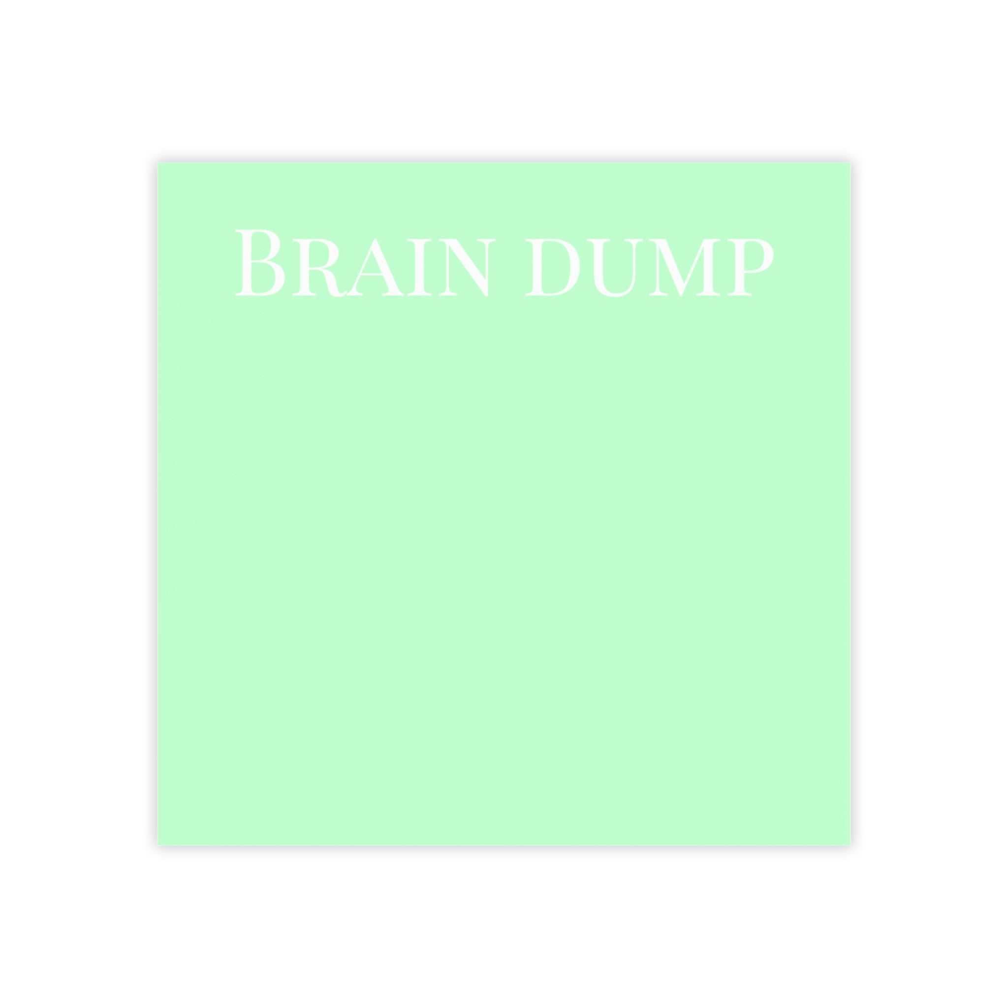 Little Notes | Brain Dump | YTBF