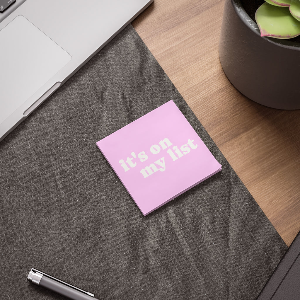 Little Notes | It's On My List | YTBF