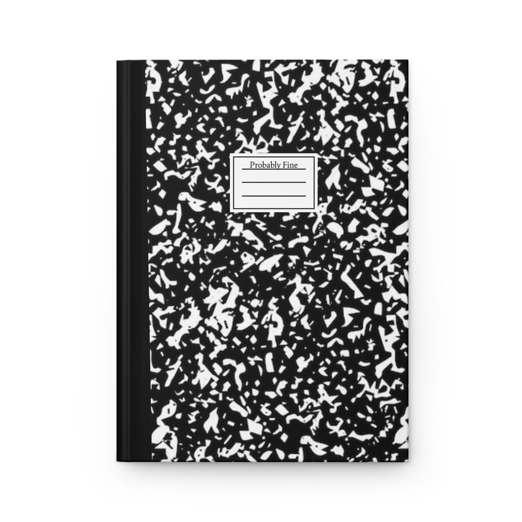 Thoughts & Things Hardcover Journal | Probably Fine | YTBF